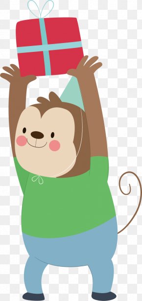 Cartoon Monkey Vector - Monkey Cartoon Clip Art PNG