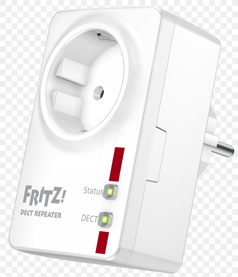 AVM FRITZ!DECT Repeater 100 Hardware/Electronic AVM GmbH Fritz!Box Digital Enhanced Cordless Telecommunications Wireless Repeater, PNG, 1340x1560px, Avm Gmbh, Ac Power Plugs And Socket Outlets, Adapter, Computer, Electronic Device Download Free