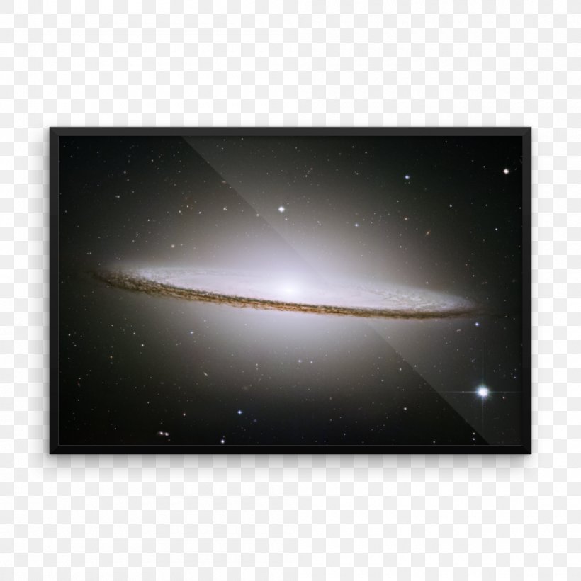 Sombrero Galaxy Disc Galaxy Hubble Space Telescope, PNG, 1000x1000px, Galaxy, Astronomical Object, Astronomy, Atmosphere, Charles Messier Download Free