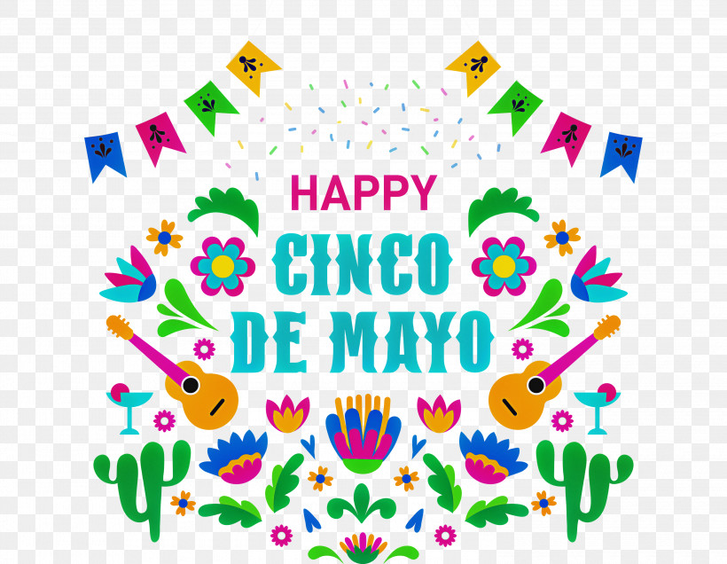 Cinco De Mayo Fifth Of May Mexico, PNG, 3000x2328px, Cinco De Mayo, Fifth Of May, Geometry, Happiness, Line Download Free