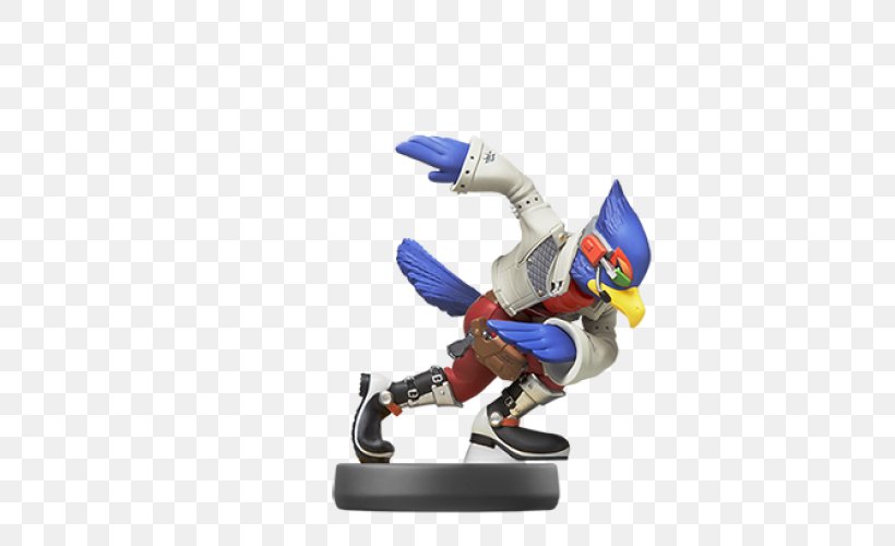 Super Smash Bros. For Nintendo 3DS And Wii U Super Smash Bros. Brawl, PNG, 500x500px, Wii, Action Figure, Amiibo, Falco Lombardi, Figurine Download Free