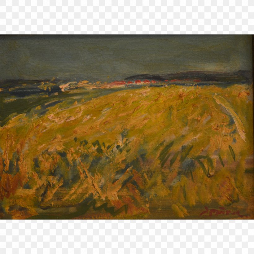 Painting Landscape Ecoregion Grasses, PNG, 900x900px, Painting, Art, Ecoregion, Field, Grass Download Free