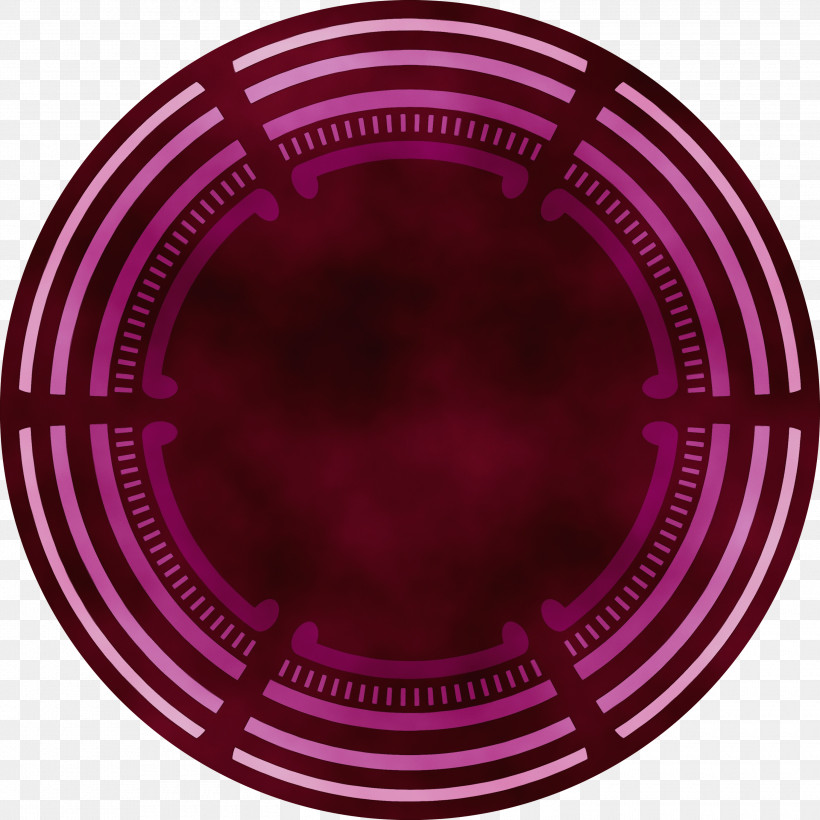 Purple Plate Violet Magenta Dishware, PNG, 3000x3000px, Circle Frame, Circle, Dishware, Magenta, Paint Download Free