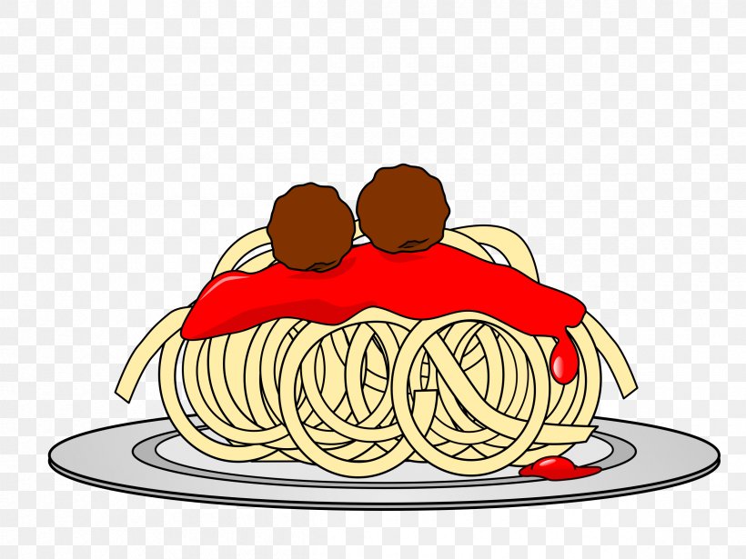 Spaghetti With Meatballs Submarine Sandwich Pasta Clip Art, PNG, 2400x1800px, Spaghetti With Meatballs, Animation, Artwork, Cuisine, Dessert Download Free