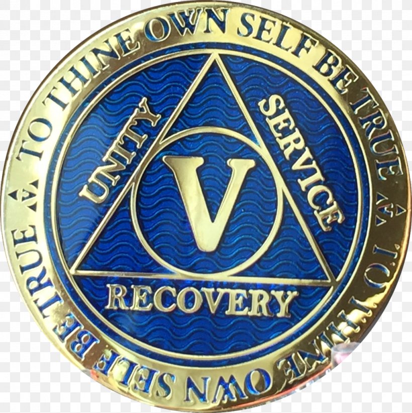 Alcoholics Anonymous Sobriety Coin Gold Plating, PNG, 1022x1024px, Alcoholics Anonymous, Alcoholism, Badge, Brand, Bronze Download Free