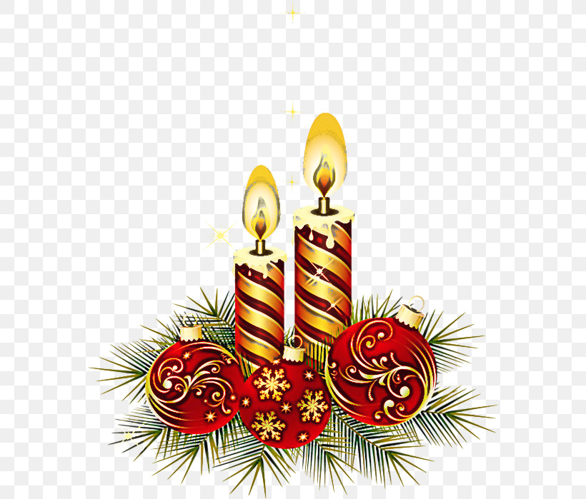 Christmas Decoration, PNG, 574x699px, Candle, Birthday Candle, Candle Holder, Christmas, Christmas Decoration Download Free