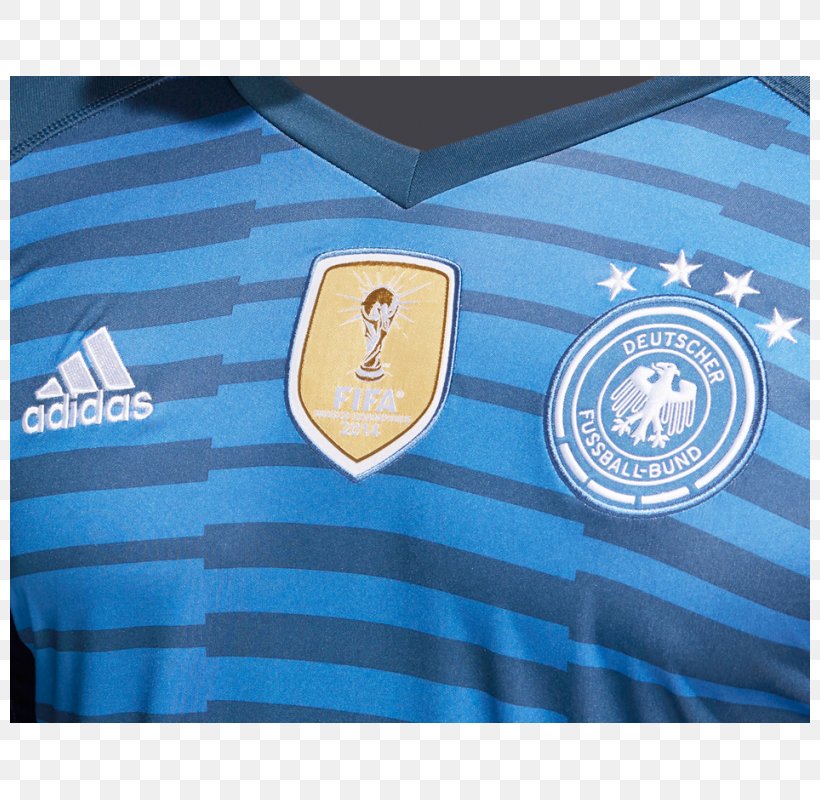 Jersey Germany National Football Team 2018 World Cup Goalkeeper, PNG, 800x800px, 2018 World Cup, Jersey, Adidas, Azure, Blue Download Free