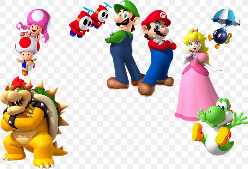 Mario Bros. Mario & Luigi: Superstar Saga Mario & Yoshi New Super Mario Bros, PNG, 960x654px, Mario Bros, Art, Figurine, Luigi, Mario Download Free