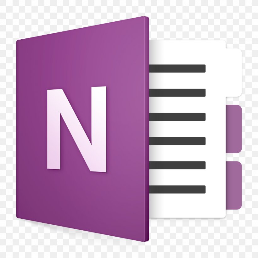 Microsoft OneNote MacOS Microsoft Office, PNG, 1024x1024px, Microsoft Onenote, Apple, Brand, Computer Software, Logo Download Free