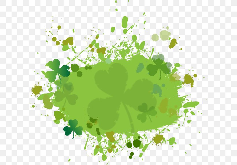 Vector Graphics Image Green Illustration, PNG, 612x571px, Green, Flora, Grass, Ink, Leaf Download Free