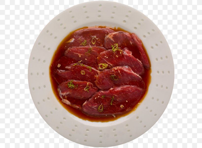 Bresaola Yakiniku Game Meat Carpaccio Japanese Cuisine, PNG, 600x600px, Bresaola, Beef, Carpaccio, Dish, Food Download Free