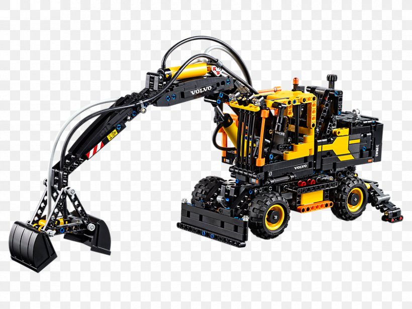 Lego Technic Amazon.com Toy LEGO 42053 Technic Volvo EW160E, PNG, 840x630px, Lego Technic, Amazoncom, Bricklink, Construction Set, Electronics Accessory Download Free