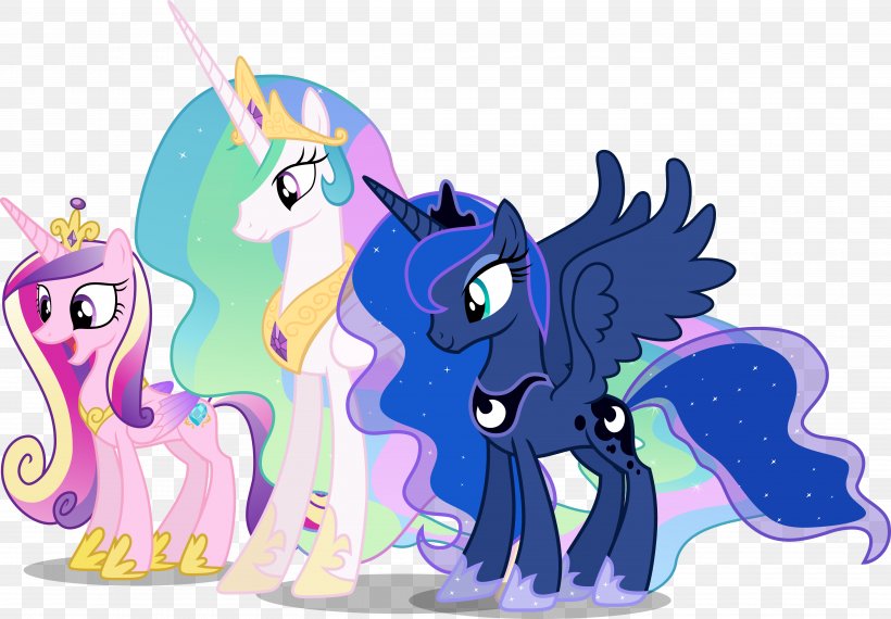 Pony Princess Luna Twilight Sparkle Princess Celestia Princess Cadance, PNG, 5000x3480px, Pony, Animal Figure, Art, Cartoon, Deviantart Download Free