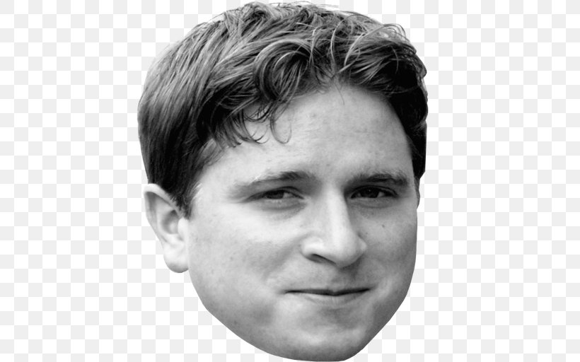 Twitch League Of Legends Kappa Justin.tv Streaming Media, PNG, 512x512px, Twitch, Black And White, Cheek, Chin, Close Up Download Free
