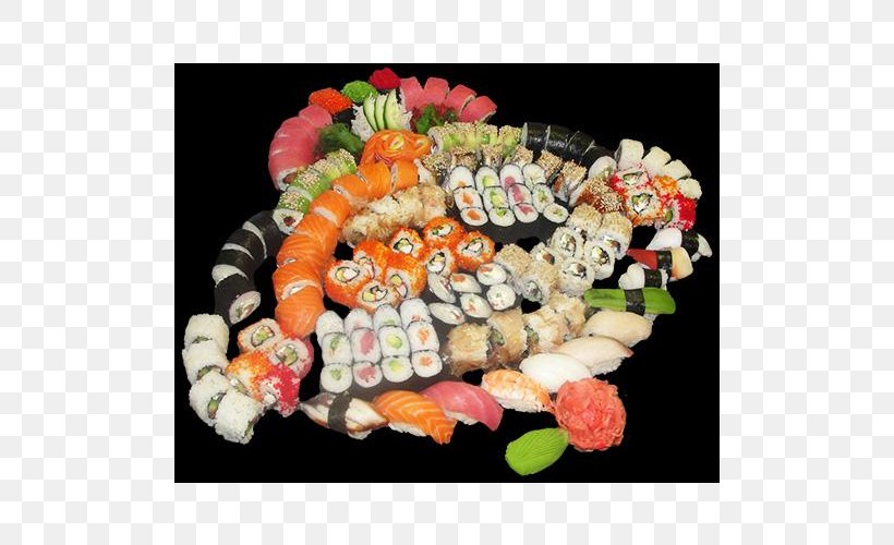 California Roll Sushi Makizushi Japanese Cuisine, PNG, 500x500px, California Roll, Asian Food, Comfort Food, Cuisine, Dish Download Free