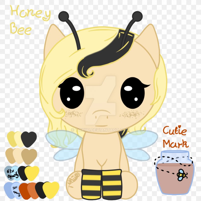 Honey Bee Pony Drawing Bee Sting, PNG, 1024x1024px, Bee, Animal, Art, Bee Sting, Beehive Download Free