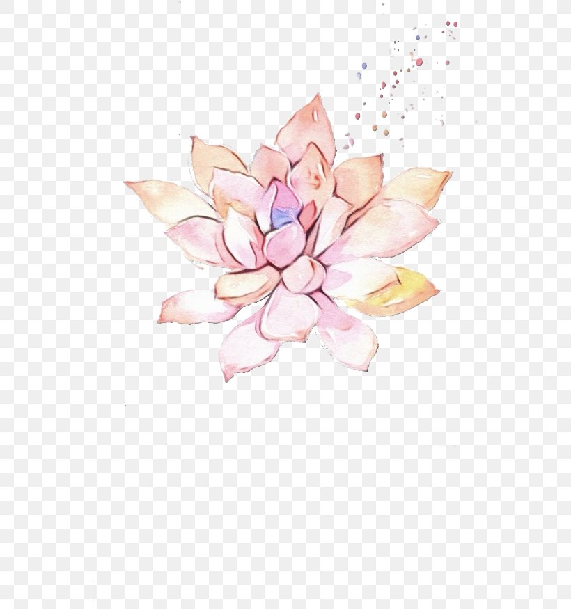 Pink Petal Flower Lotus Family Plant, PNG, 555x875px, Watercolor, Aquatic Plant, Flower, Lotus Family, Paint Download Free