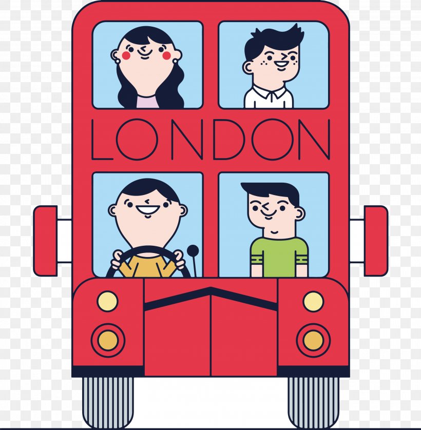 London Bus Illustration, PNG, 2914x2978px, London, Area, Art, Bus, Cartoon Download Free