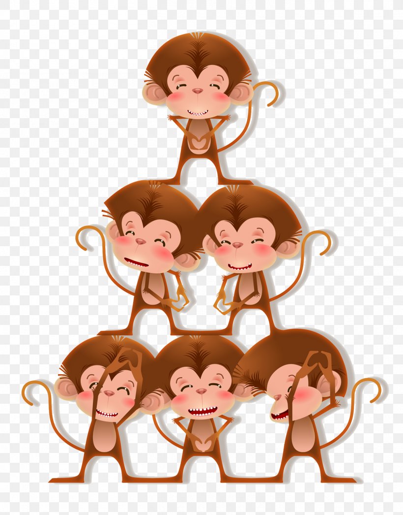 Monkey Orangutan Gorilla Clip Art, PNG, 1410x1800px, Monkey, Animal, Art, Cartoon, Child Download Free