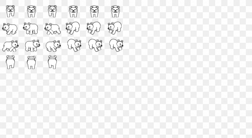 Polar Bear RPG Maker Sprite DeviantArt, PNG, 960x528px, Polar Bear, Area, Art, Art Museum, Artist Download Free