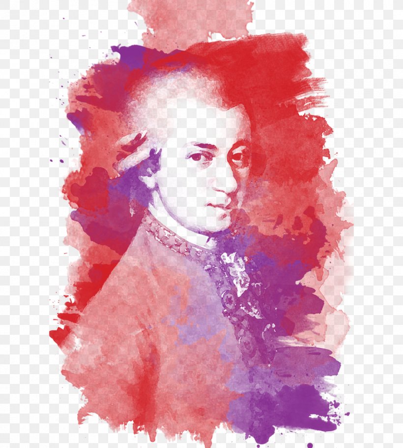Wolfgang Amadeus Mozart Musician Salzburg Piano, PNG, 940x1044px, Watercolor, Cartoon, Flower, Frame, Heart Download Free