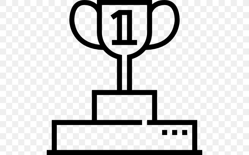 Award Trophy Clip Art, PNG, 512x512px, Award, Area, Black And White, Brand, Competition Download Free