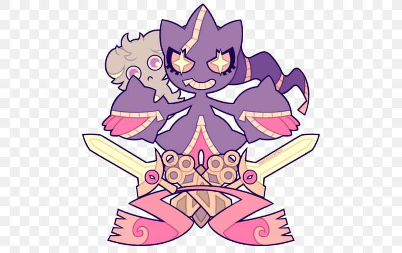 Banette Pokémon Sun And Moon Pokémon X And Y Haunter, PNG, 500x515px, Watercolor, Cartoon, Flower, Frame, Heart Download Free