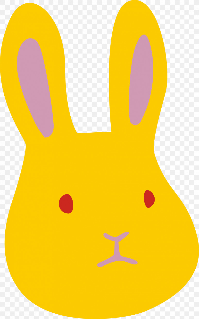 Easter Bunny, PNG, 1876x3000px, Cartoon Rabbit, Cartoon, Cute Rabbit, Easter Bunny, Line Download Free