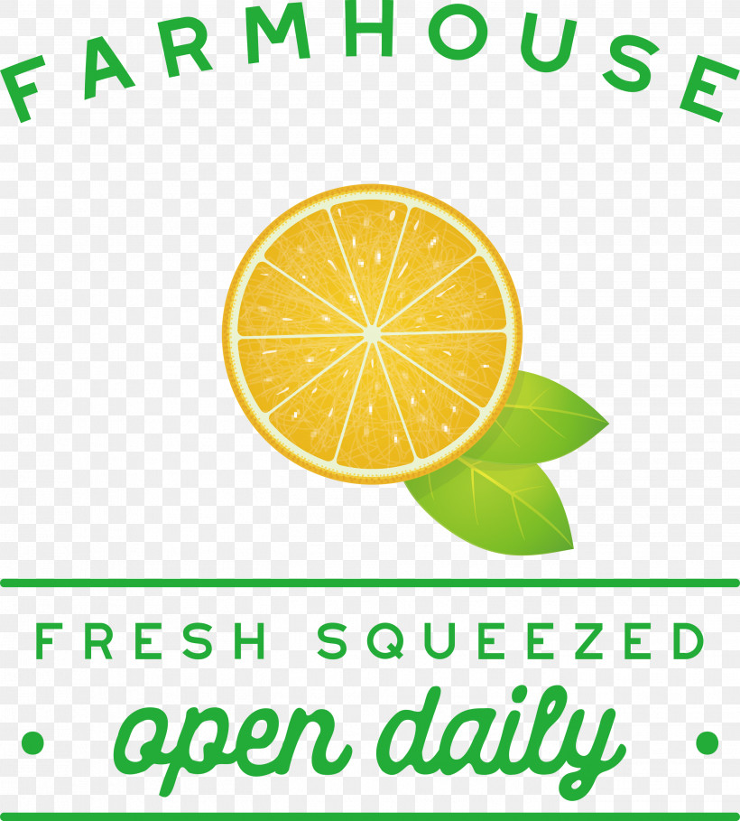 Farmhouse Fresh Squeezed Open Daily, PNG, 2704x2999px, Farmhouse, Acid, Citric Acid, Fresh Squeezed, Fruit Download Free