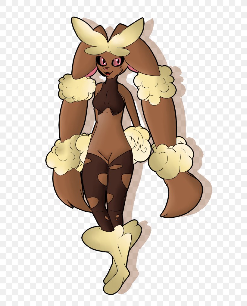 Lopunny Pikachu Pokémon GO Rabbit, PNG, 697x1016px, Watercolor, Cartoon, Flower, Frame, Heart Download Free