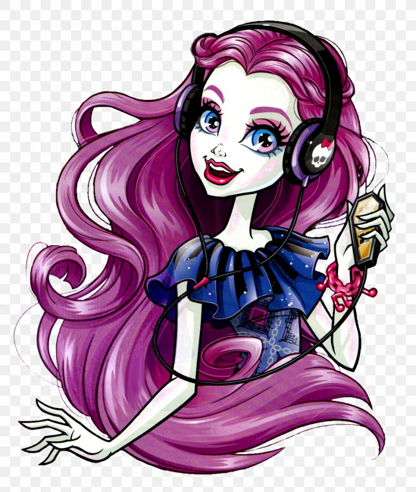 Monster High Welcome To Monster High, PNG, 953x1128px, Watercolor, Cartoon, Flower, Frame, Heart Download Free