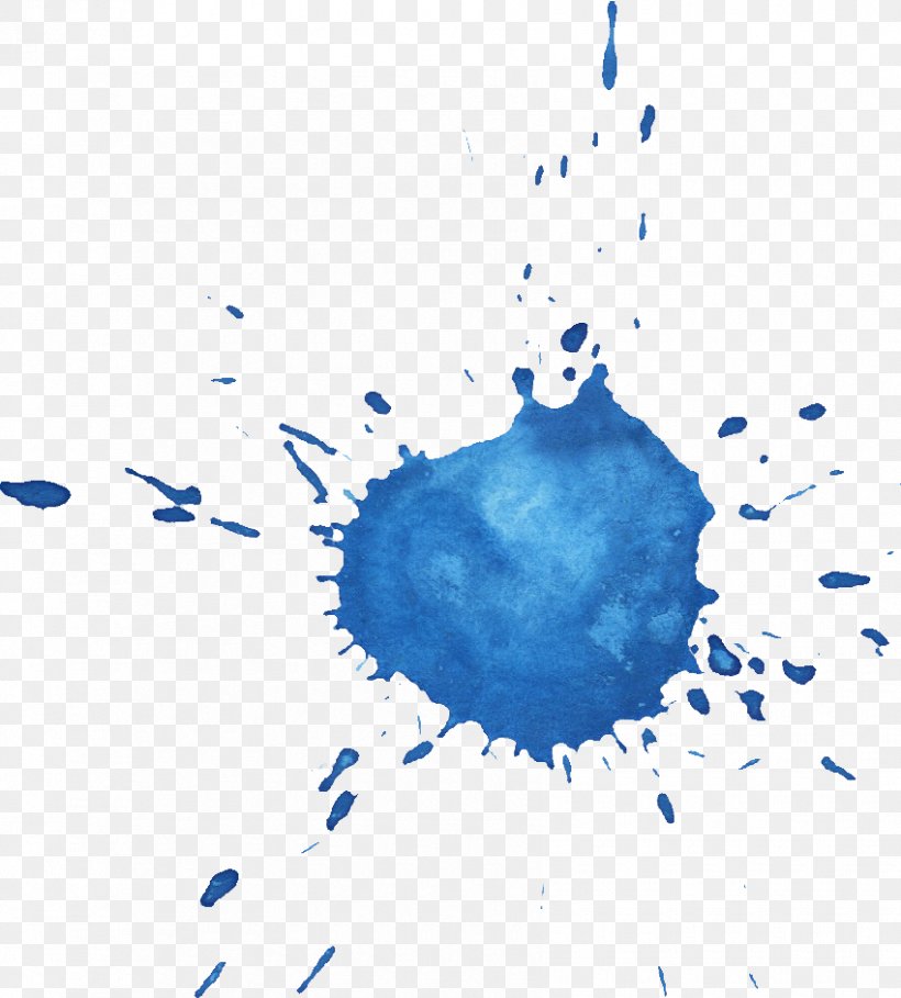 Watercolor Painting Blue Ink, PNG, 850x943px, Watercolor Painting, Azure, Blue, Color, Information Download Free