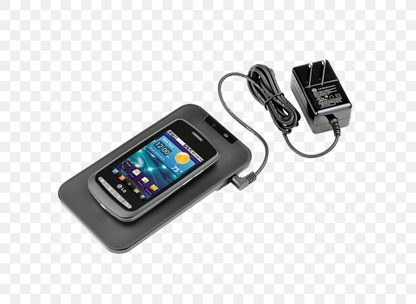 Battery Charger LG Optimus 2X Inductive Charging LG Electronics Wireless, PNG, 600x600px, Battery Charger, Android, Communication Device, Electronic Device, Electronics Download Free