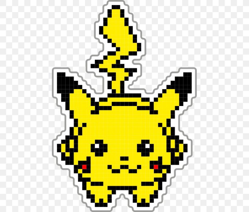 Pokémon Pikachu Pixel Art Pichu Pokémon Pikachu, PNG, 477x700px, Pikachu, Art, Bead, Charmander, Ditto Download Free