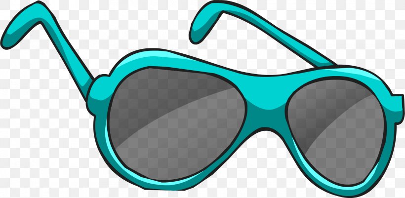 Club Penguin Sunglasses Blue Eyewear, PNG, 2070x1013px, Club Penguin, Aqua, Azure, Blue, Clothing Download Free