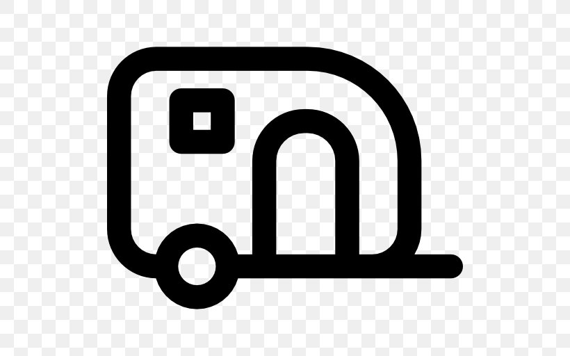 Caravan Clip Art, PNG, 512x512px, Caravan, Area, Black And White, Brand, Campervans Download Free