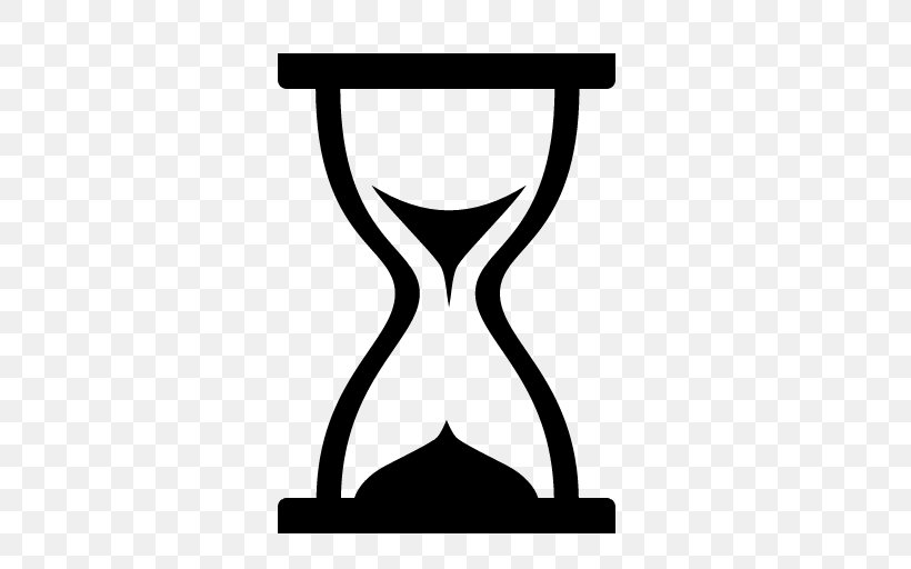 Hourglass Time Clip Art, PNG, 512x512px, Hourglass, Black, Black And White, Clock, Drinkware Download Free
