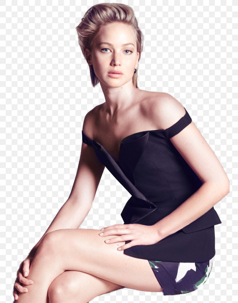 Jennifer Lawrence The Hunger Games Christian Dior SE Photo Shoot Fashion, PNG, 763x1046px, Watercolor, Cartoon, Flower, Frame, Heart Download Free