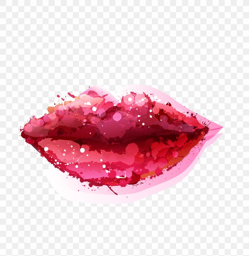 Lip Balm Lip Augmentation Clip Art, PNG, 3526x3625px, Watercolor, Cartoon, Flower, Frame, Heart Download Free