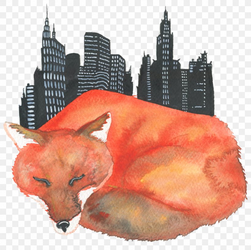Red Fox Illustrator Whiskers Watercolor Painting, PNG, 971x966px, Red Fox, Art, Carnivoran, Dog Like Mammal, Fox Download Free