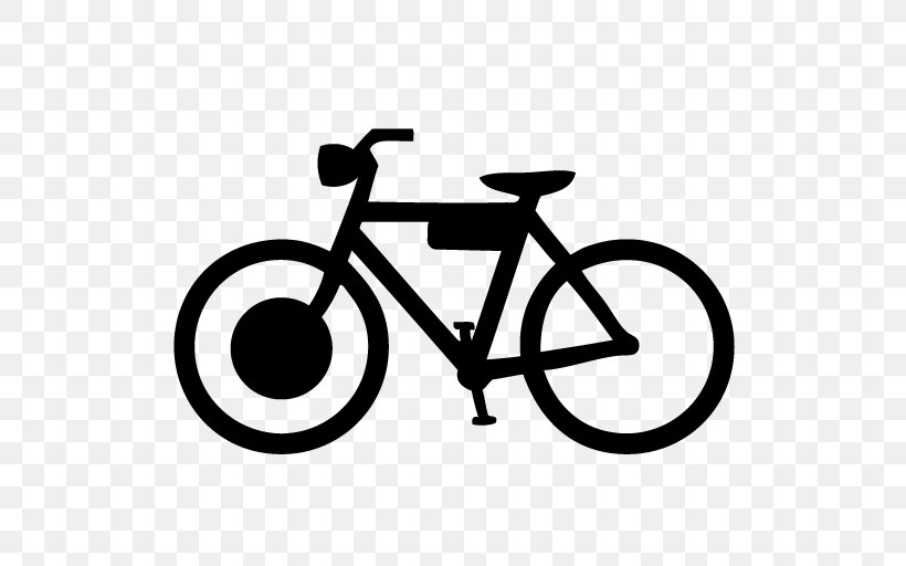 Bicycle Cycling Traffic Sign Clip Art, PNG, 512x512px, Bicycle, Bicycle Accessory, Bicycle Drivetrain Part, Bicycle Frame, Bicycle Handlebar Download Free