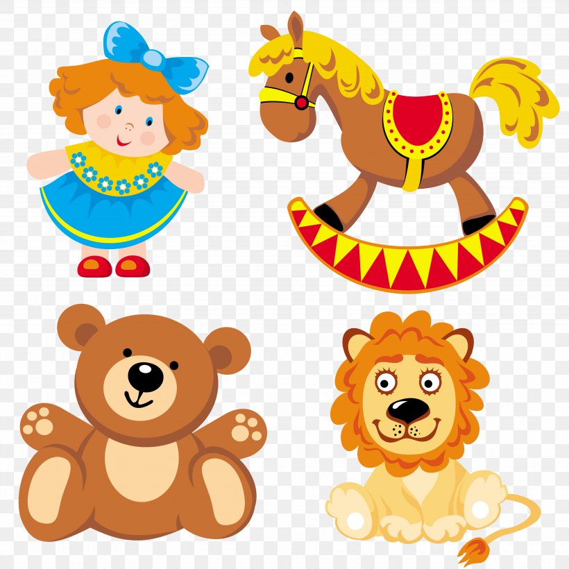 Toy Royalty-free Clip Art, PNG, 3543x3543px, Toy, Animal Figure, Carnivoran, Cartoon, Cat Like Mammal Download Free