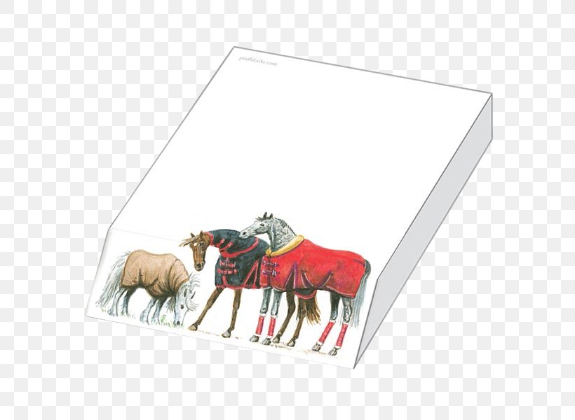 Horse Post-it Note Padblocks & Notepads Stationery Reindeer, PNG, 600x600px, Horse, Animal, Bag, Cattle Like Mammal, Deer Download Free
