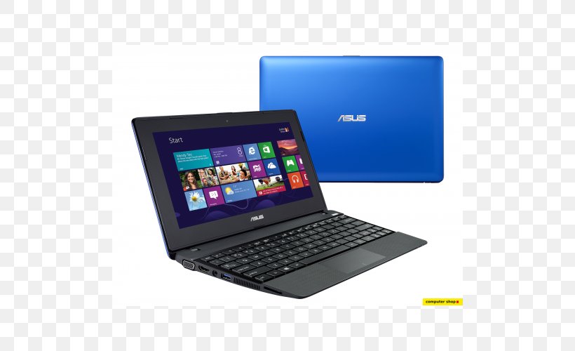 Laptop ASUS Computer Software Netbook, PNG, 500x500px, Laptop, Amd Accelerated Processing Unit, Asus, Asus Eee Pc, Asus X102 Download Free