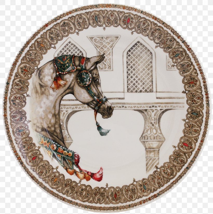 Plate Arabian Horse Faïencerie De Gien Tea, PNG, 869x873px, Plate, Arabian Horse, Ceramic, Dessert, Dishware Download Free