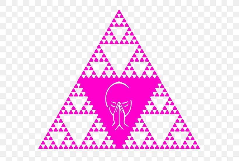 Sierpinski Triangle Fractal Mathematics Scale Invariance, PNG, 555x555px, Sierpinski Triangle, Area, Benoit Mandelbrot, Dragon Curve, Fractal Download Free