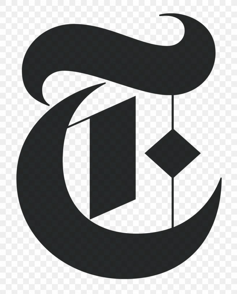 The New York Times Company New York City Newspaper Logo, PNG, 1000x1237px, New York Times, Black And White, Chang W Lee, Crescent, Doug Mills Download Free