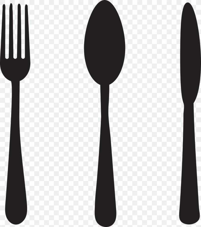 Knife Fork Spoon Cutlery, PNG, 1130x1280px, Knife, Black And White, Cutlery, Fork, Household Silver Download Free