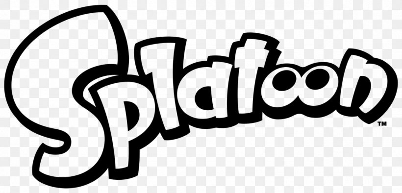 Splatoon 2 Wii U Logo, PNG, 1279x615px, Splatoon, Area, Black And White, Brand, Coloring Book Download Free