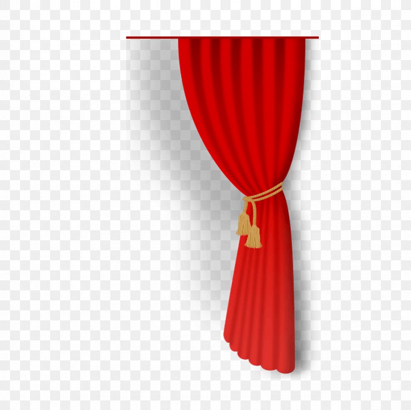 Curtain Wedding Gratis, PNG, 2362x2362px, Curtain, Convite, Gratis, Interior Design, Red Download Free